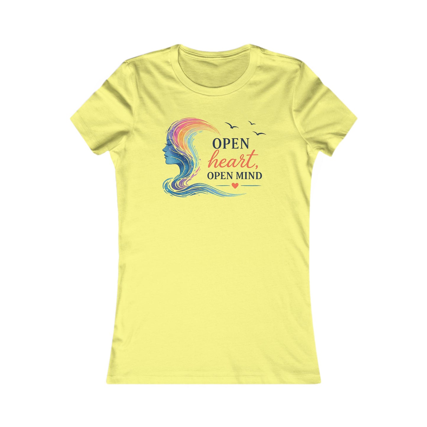 Open Heart Open Mind Women's Tee