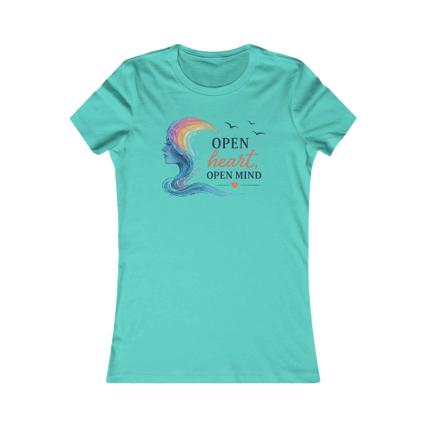 Open Heart Open Mind Women's Tee