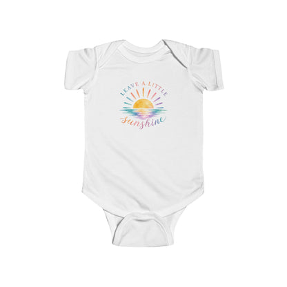 Leave A Little Sunshine Baby Onesie