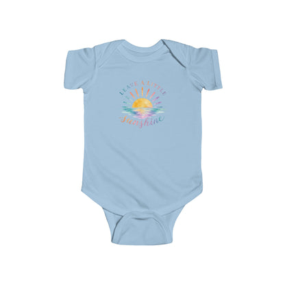 Leave A Little Sunshine Baby Onesie