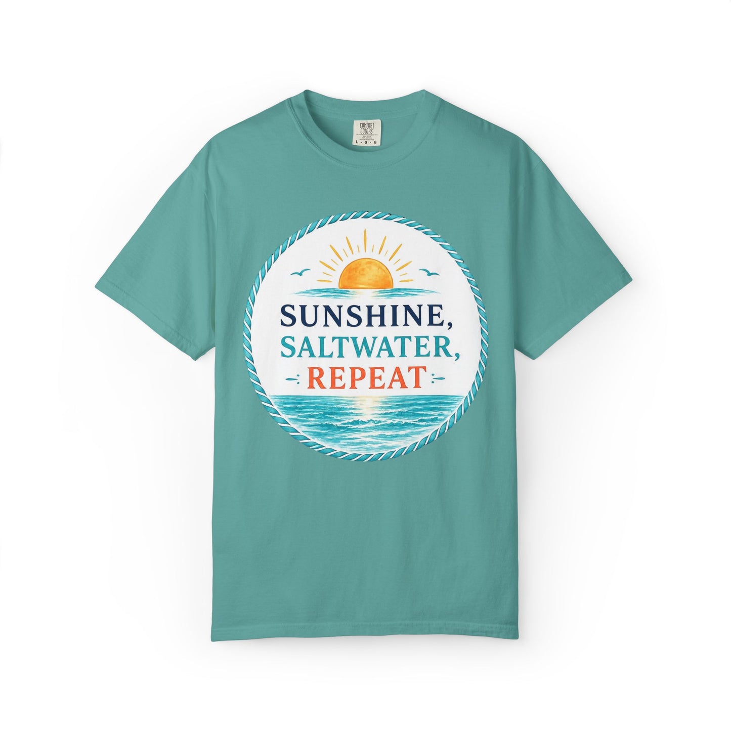 Sunshine, Saltwater, Repeat Comfort Tee