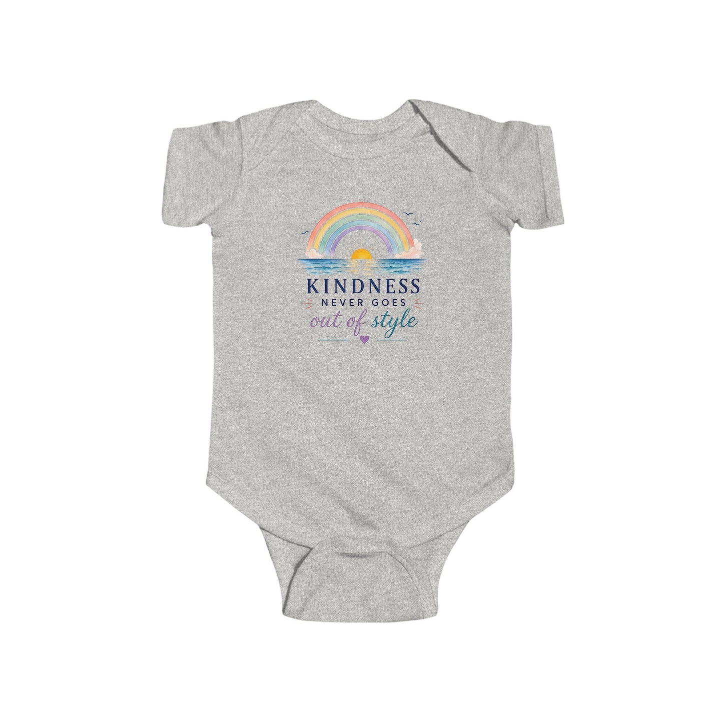 Kindness Never Goes Out Of Style Baby Onesie