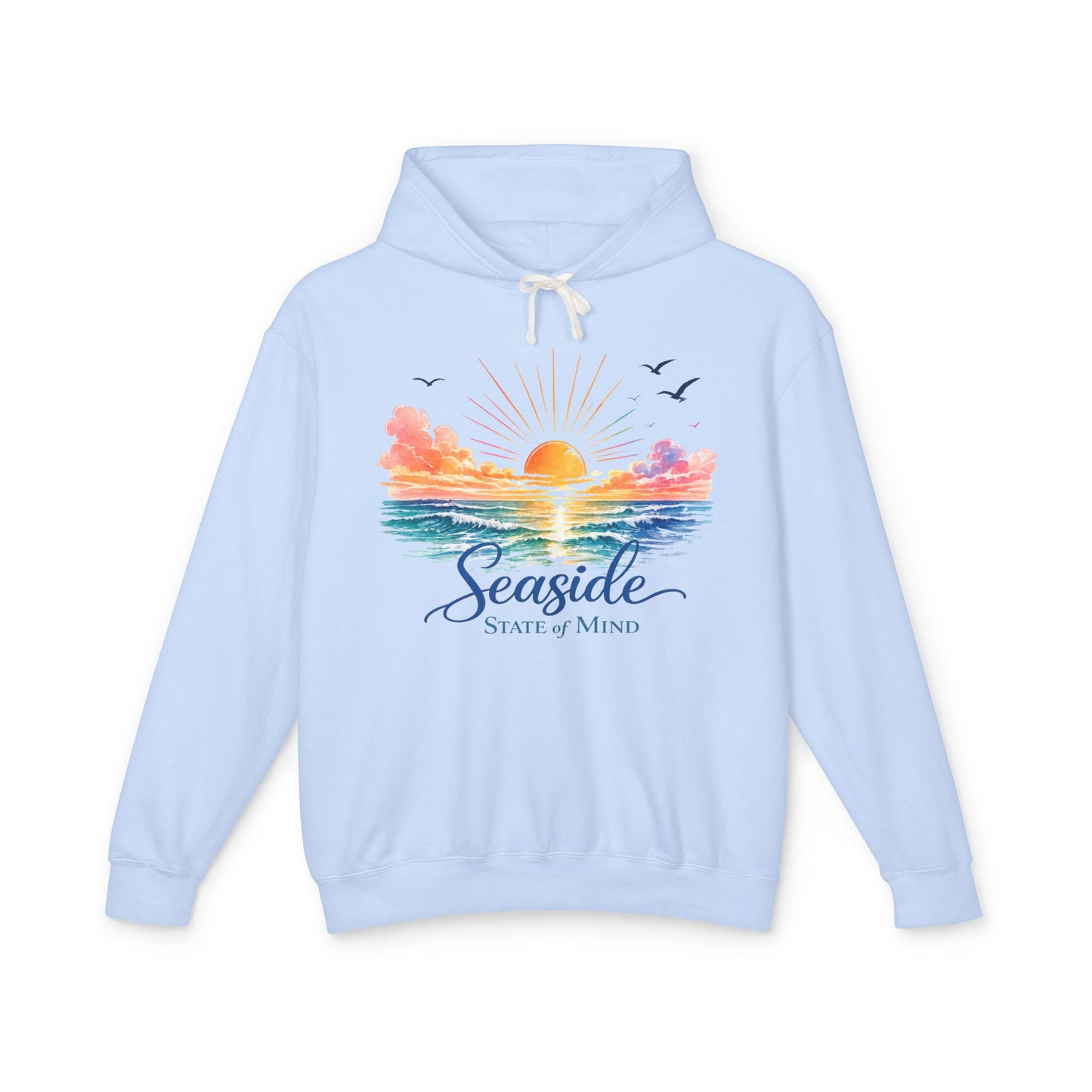 Seaside State Of Mind Comfort Hoodie