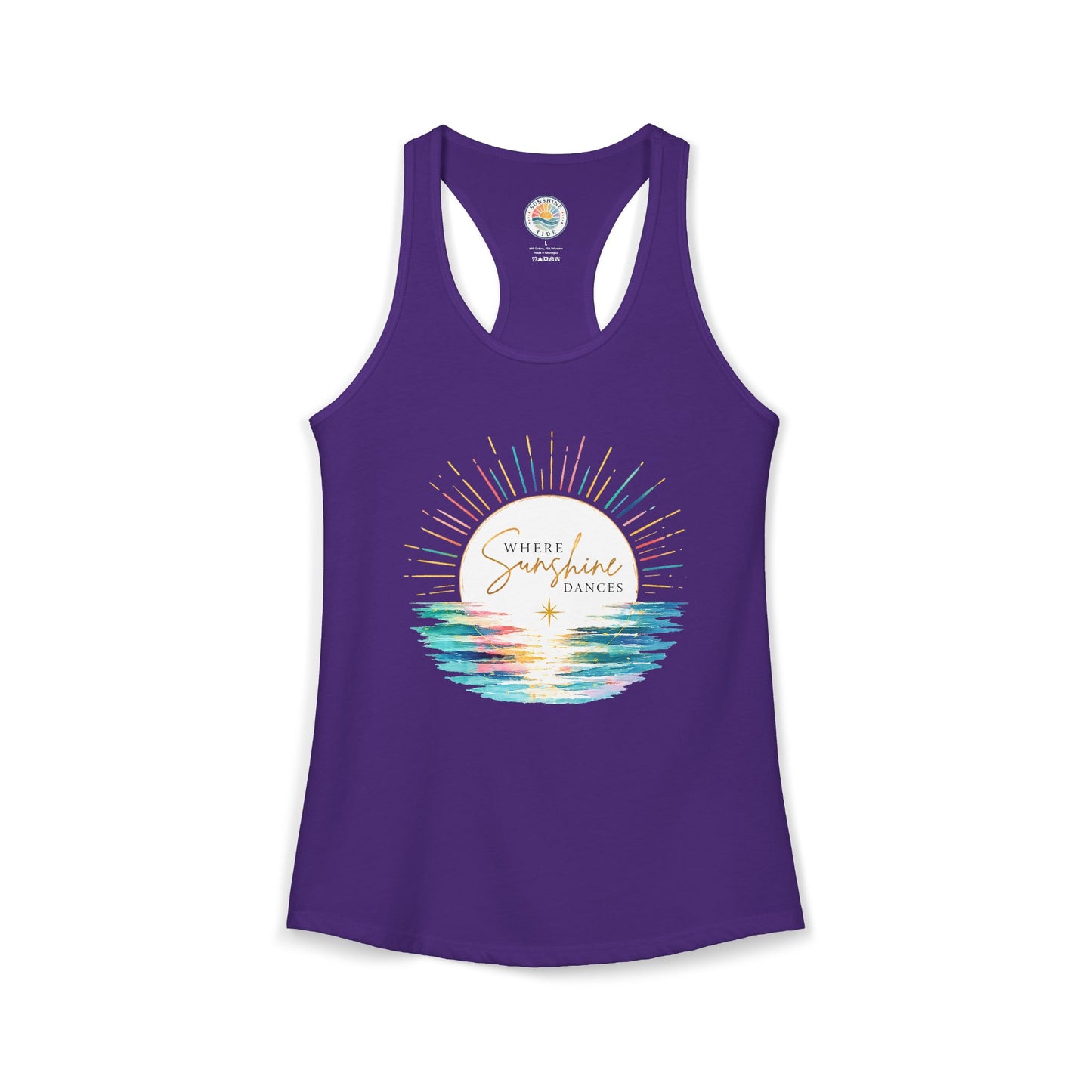 Where Sunshine Dances Women's Tank