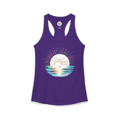 Where Sunshine Dances Women's Tank
