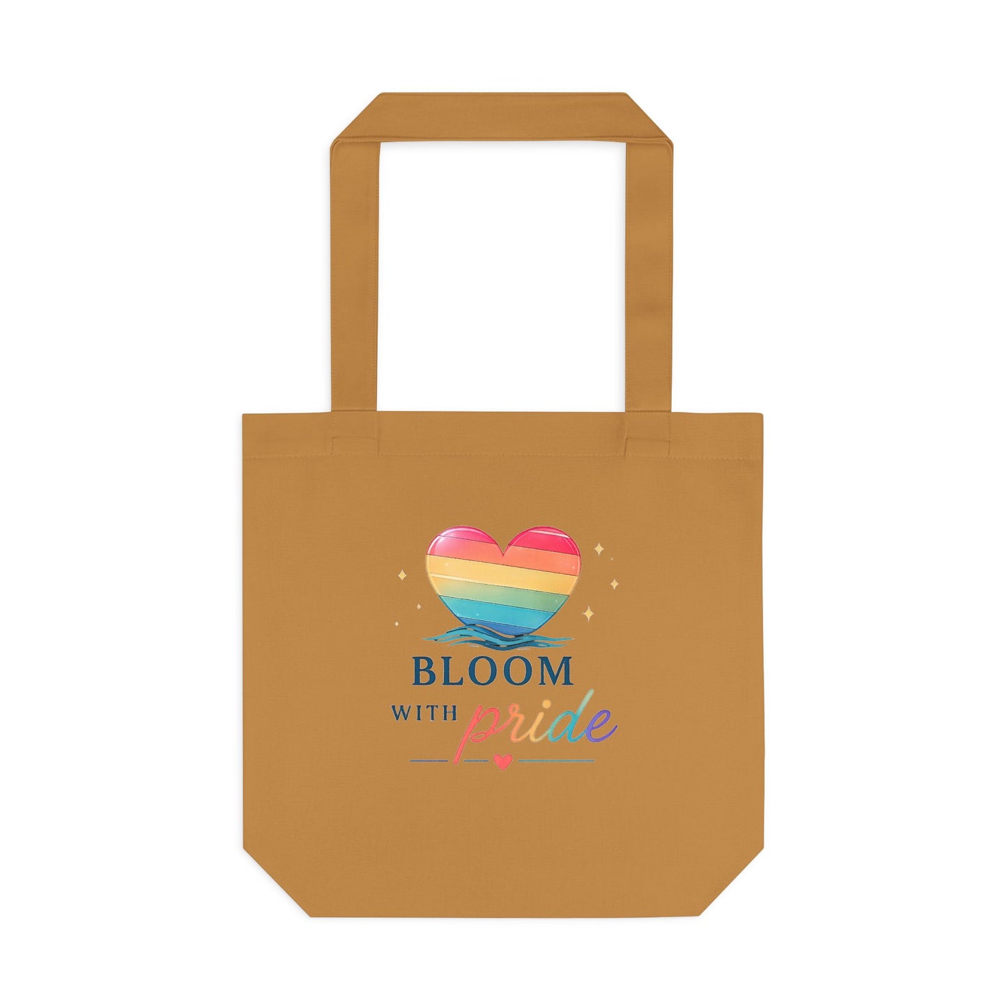 Bloom With Pride Canvas Tote Bag