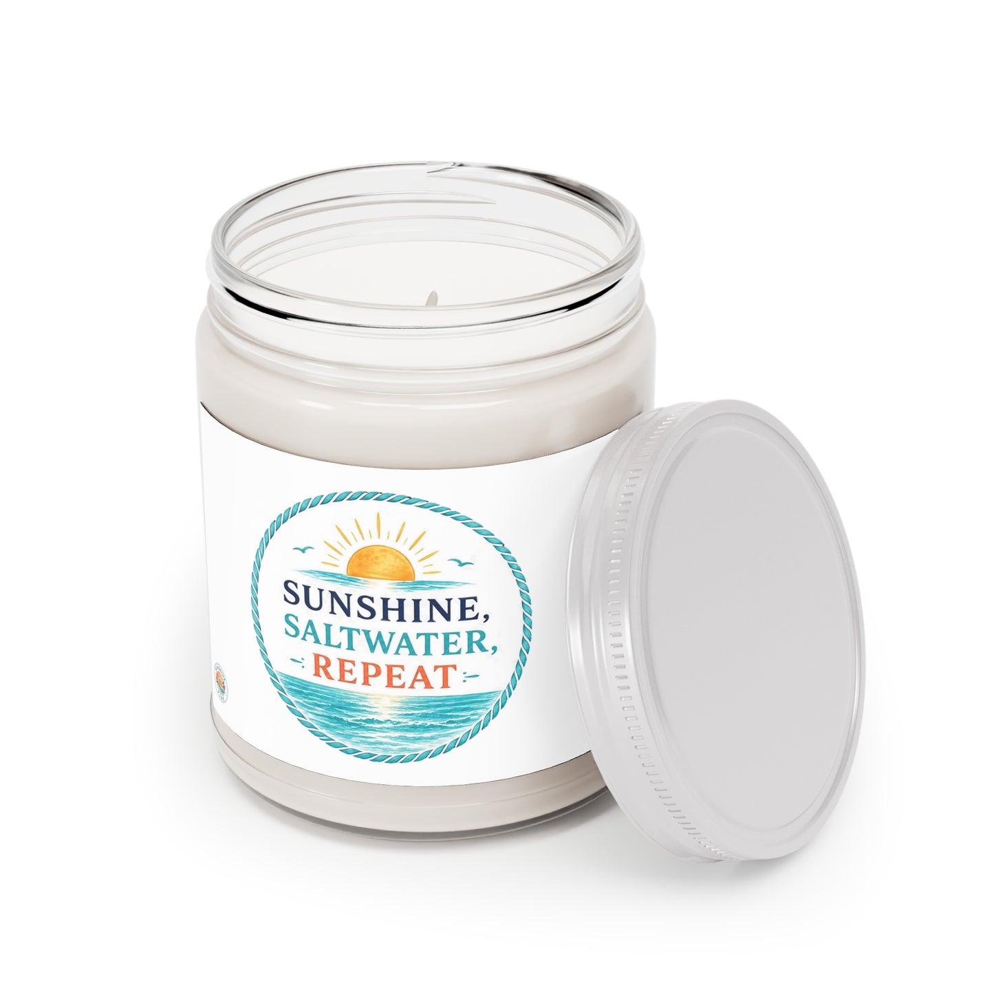 Sunshine, Saltwater, Repeat Scented Soy 9 oz Candle