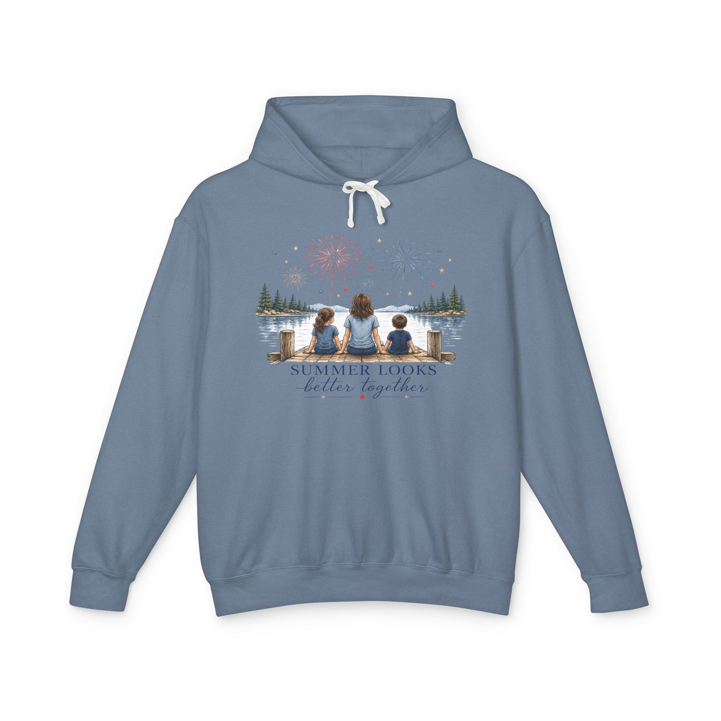 Summer Looks Better Together Comfort Hoodie