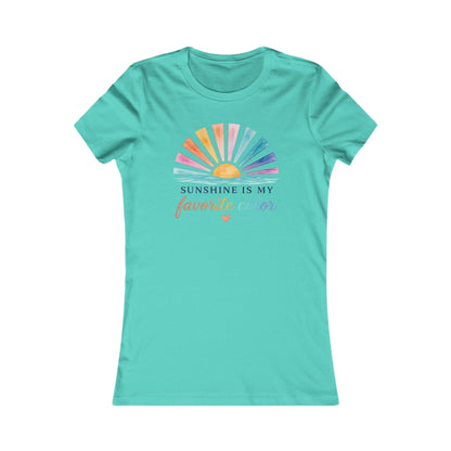 Sunshine Is My Favorite Color Women's Tee
