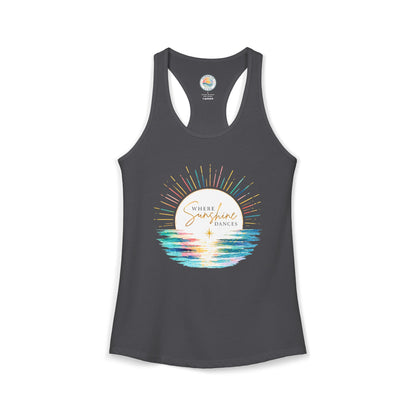 Where Sunshine Dances Women's Tank