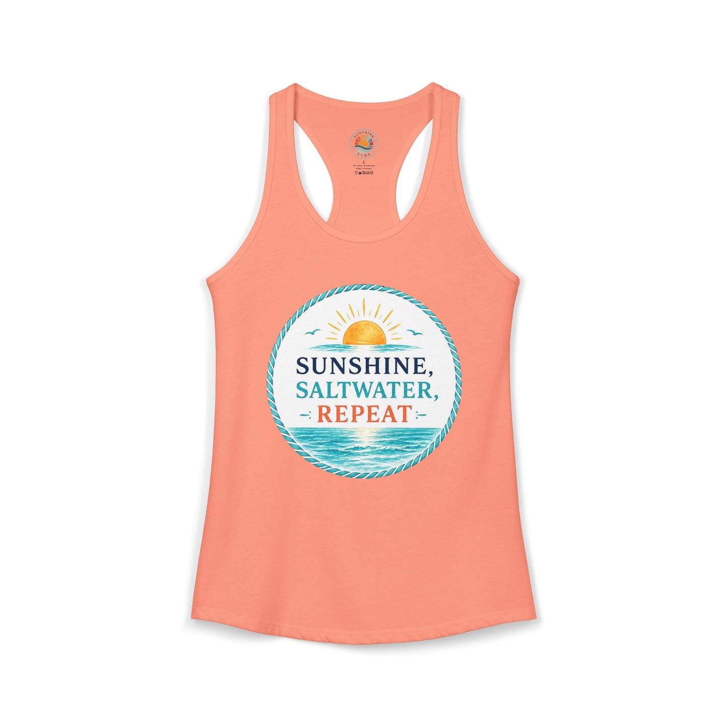 Sunshine, Saltwater, Repeat Women's Tank