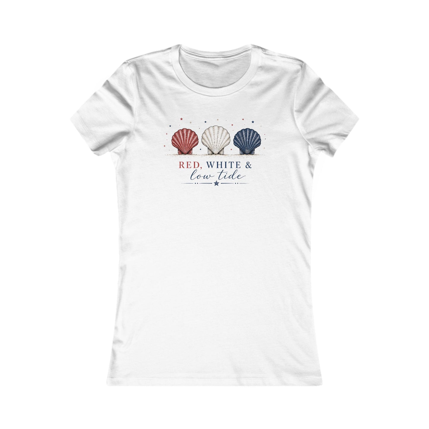 Red, White & Low Tide Women's Tee