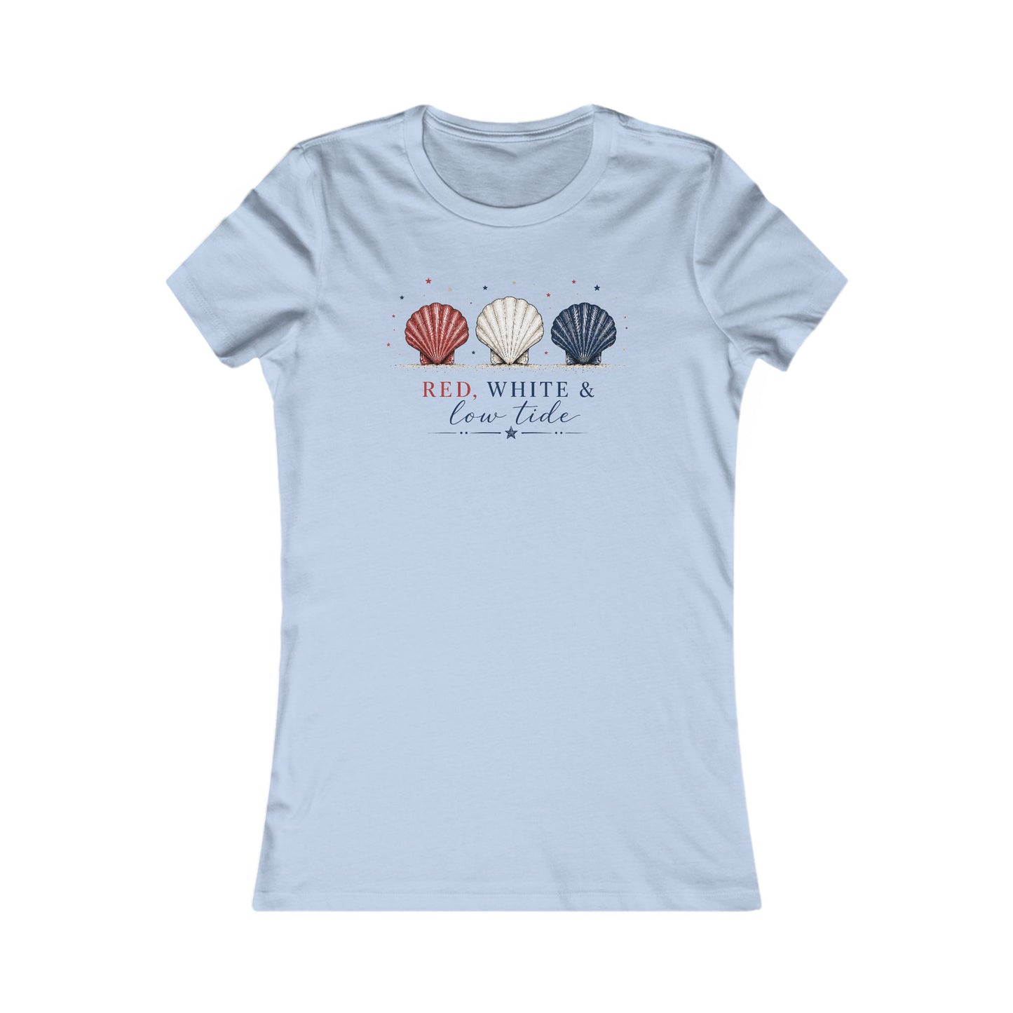 Red, White & Low Tide Women's Tee