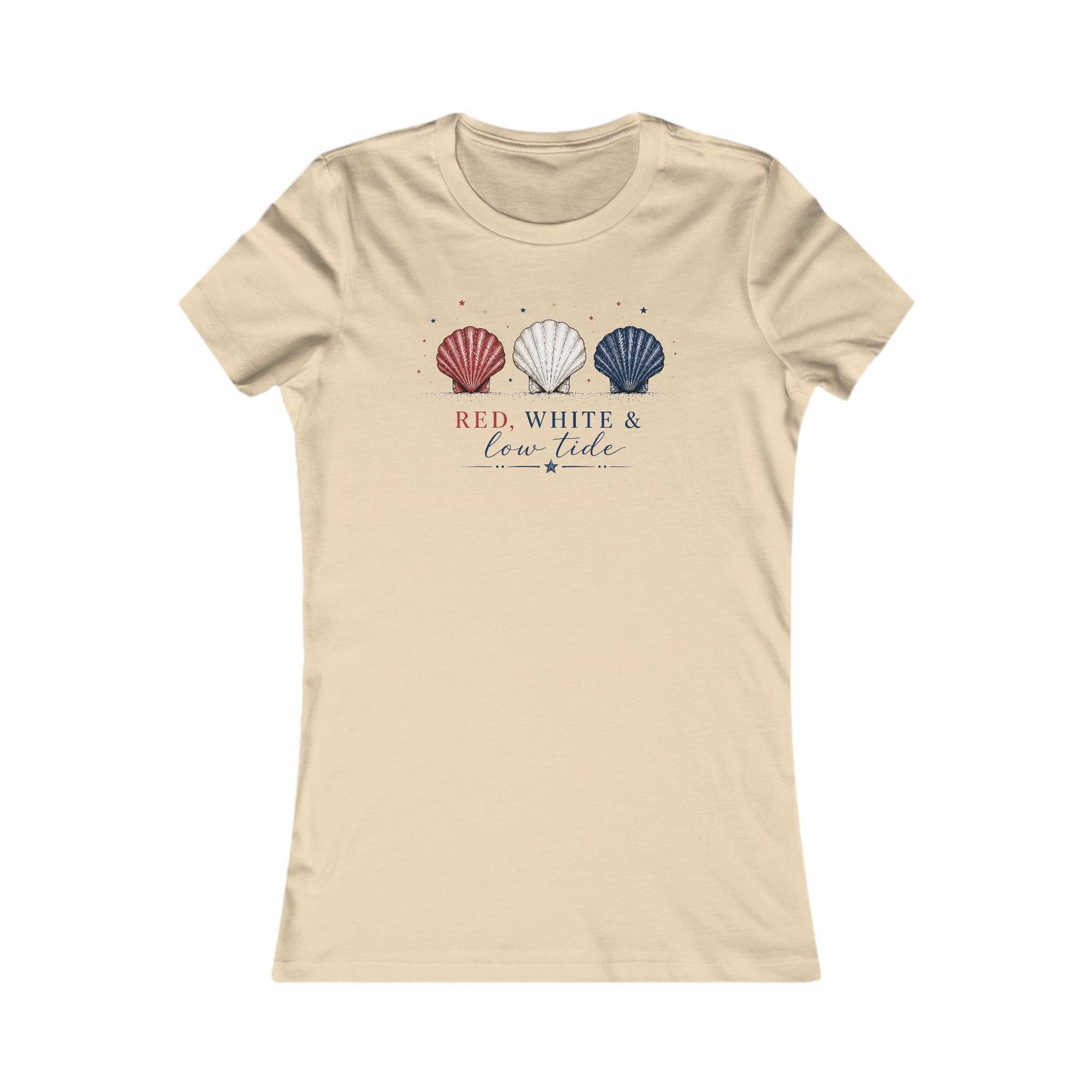 Red, White & Low Tide Women's Tee