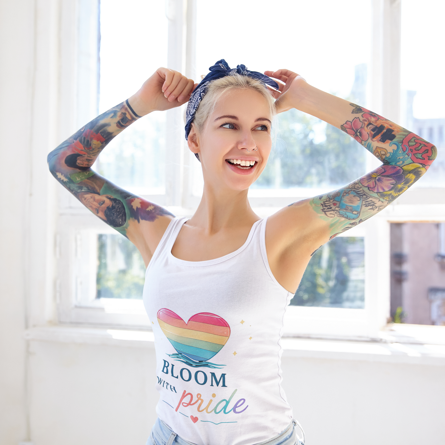 Bloom With Pride Women's Tank