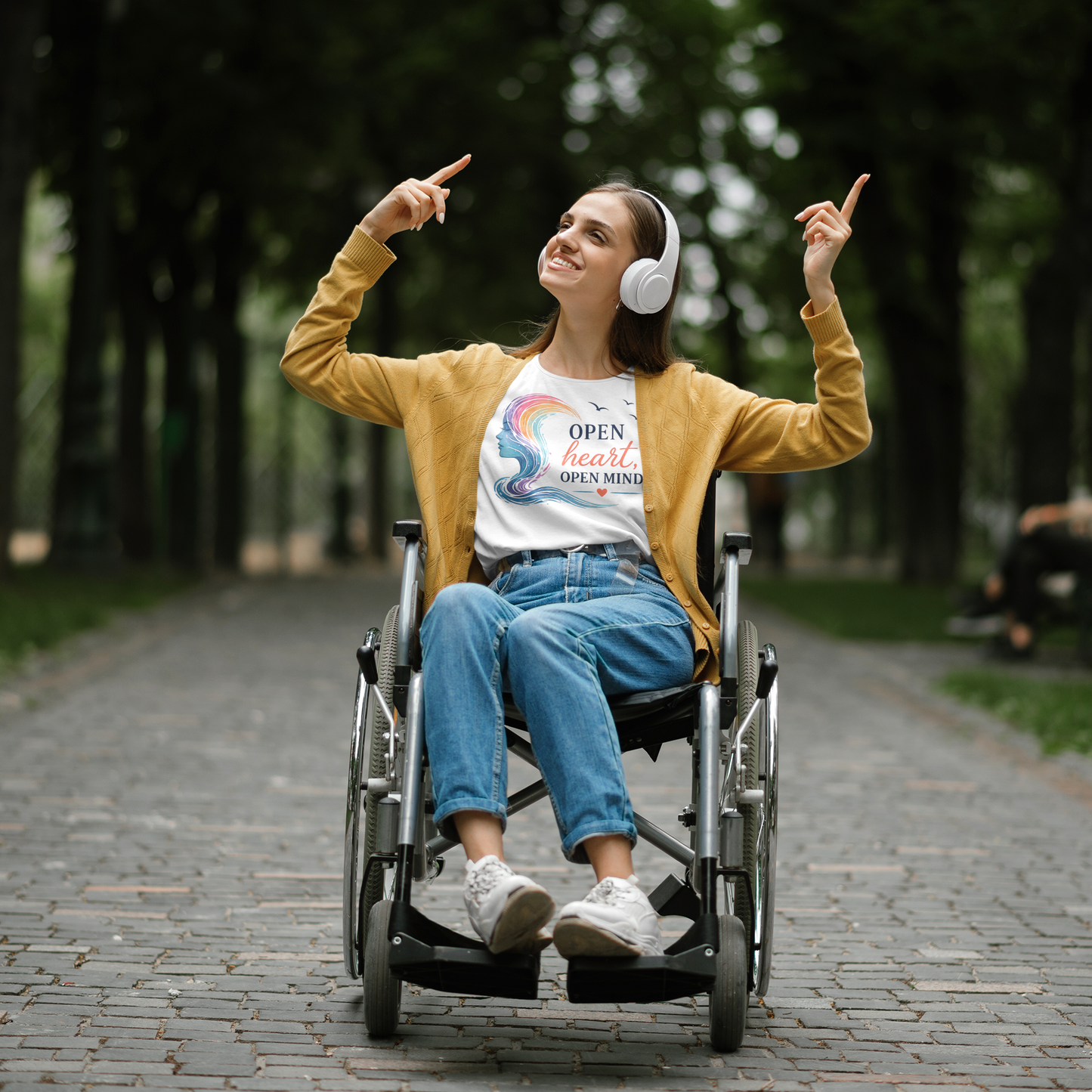 Open Heart, Open Mind Comfort Tee