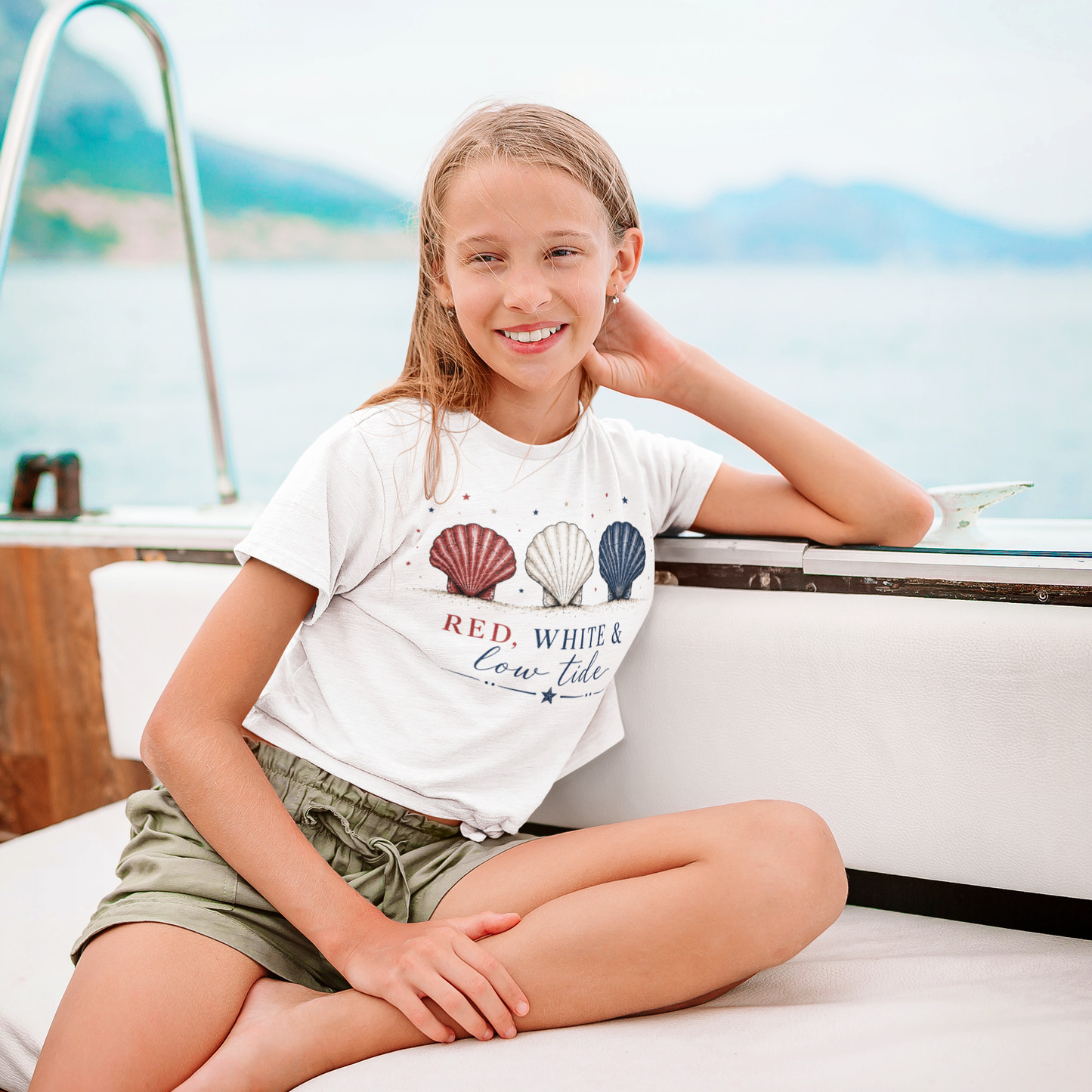 Red, White & Tide Kids Tee