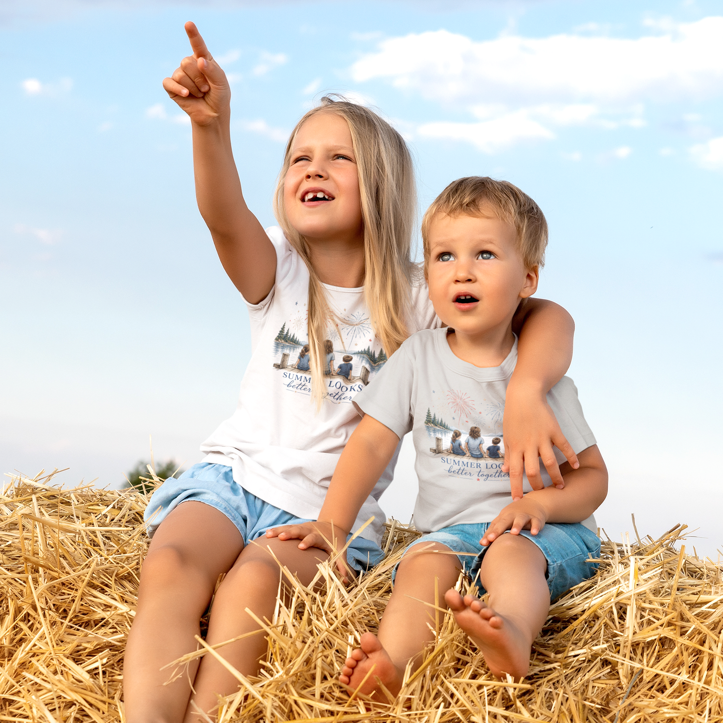 Summer Looks Better Together Kids Tee