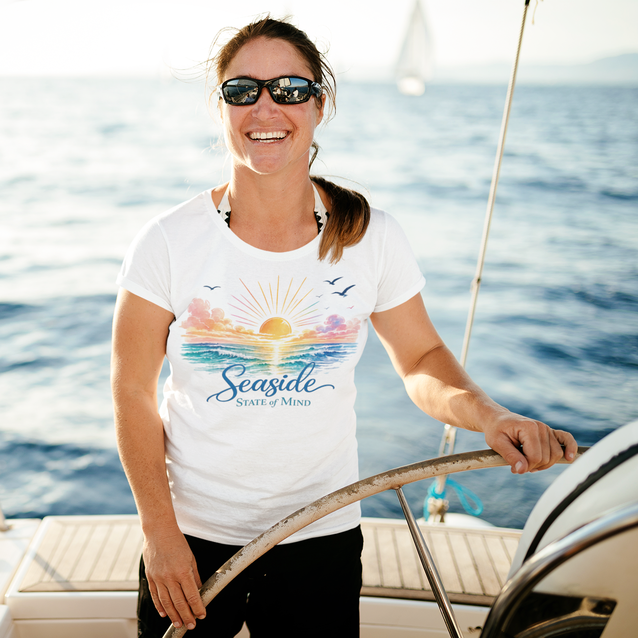 Seaside State of Mind Women's Tee