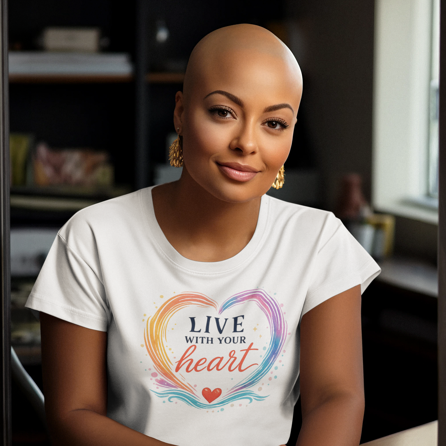 Live With Your Heart Women's Tee