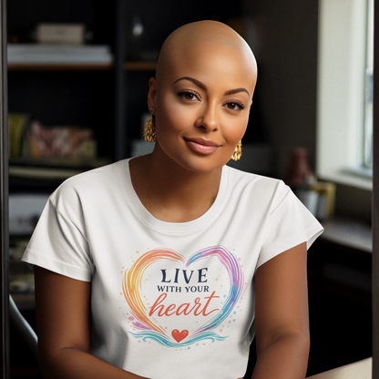 Live With Your Heart Women's Tee