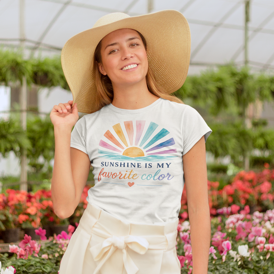 Sunshine Is My Favorite Color  Women's Tee