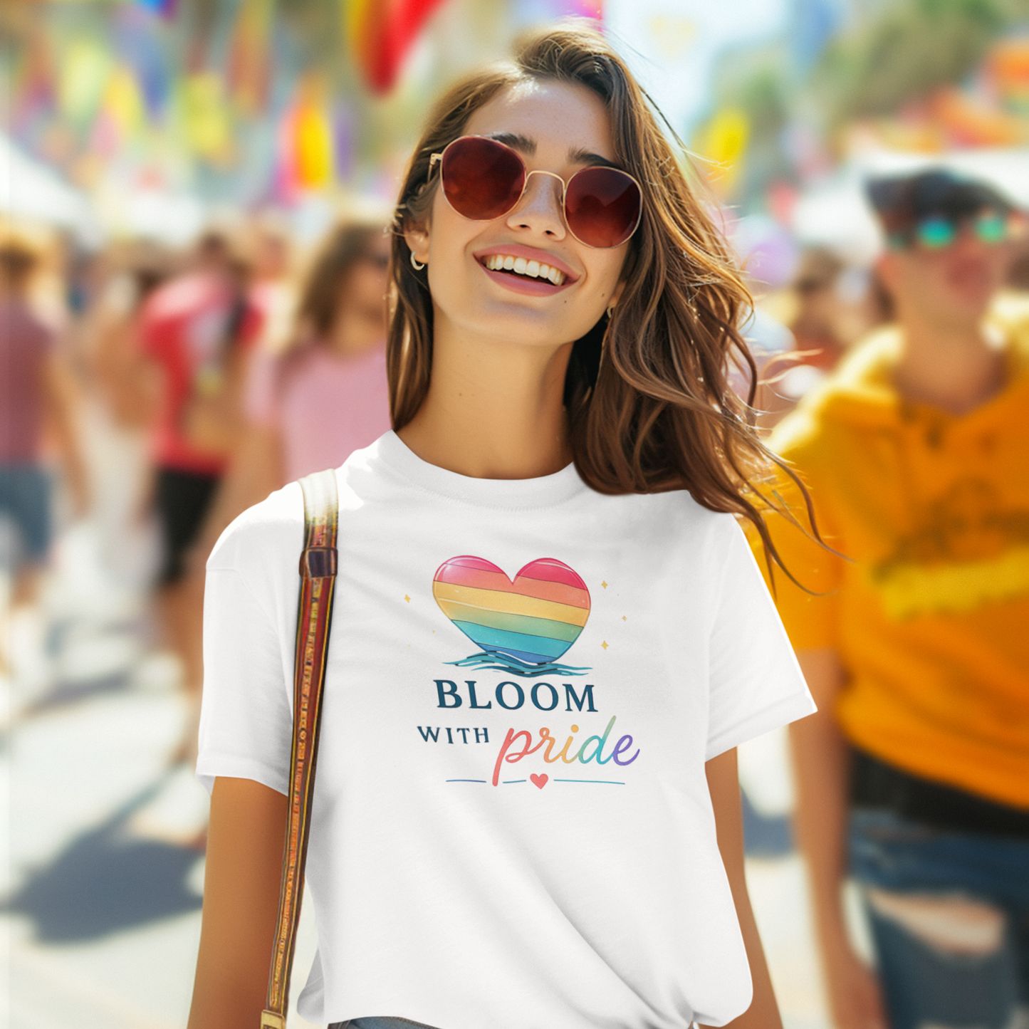 Bloom With Pride Women's Tee