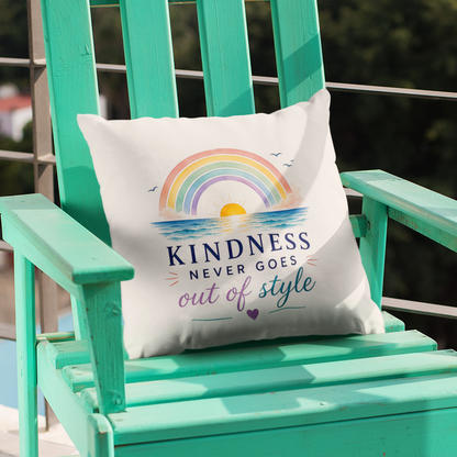 Kindness Never Goes Out Of Style Throw Pillow