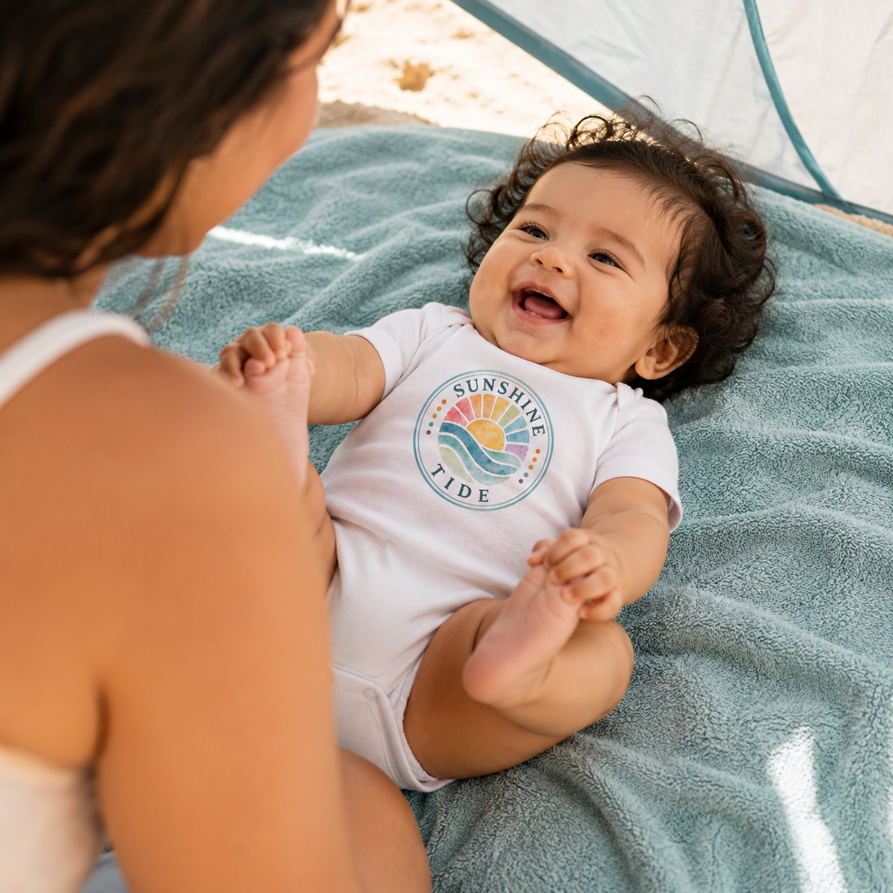 Sunshine Tide Flagship  Baby Onesie
