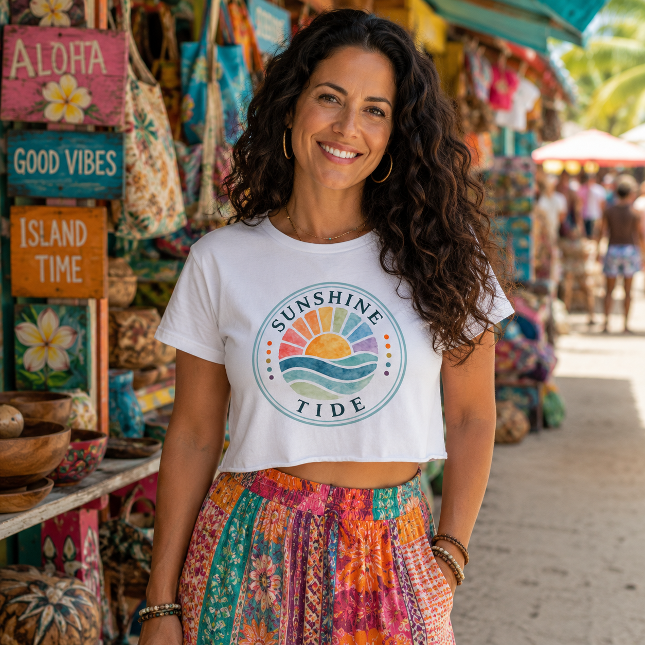 Sunshine Tide Flagship Crop Top