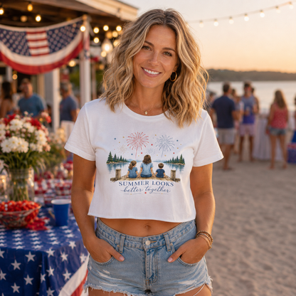 Summer Better Together Crop Top