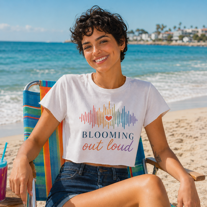 Blooming Out Loud Crop Top