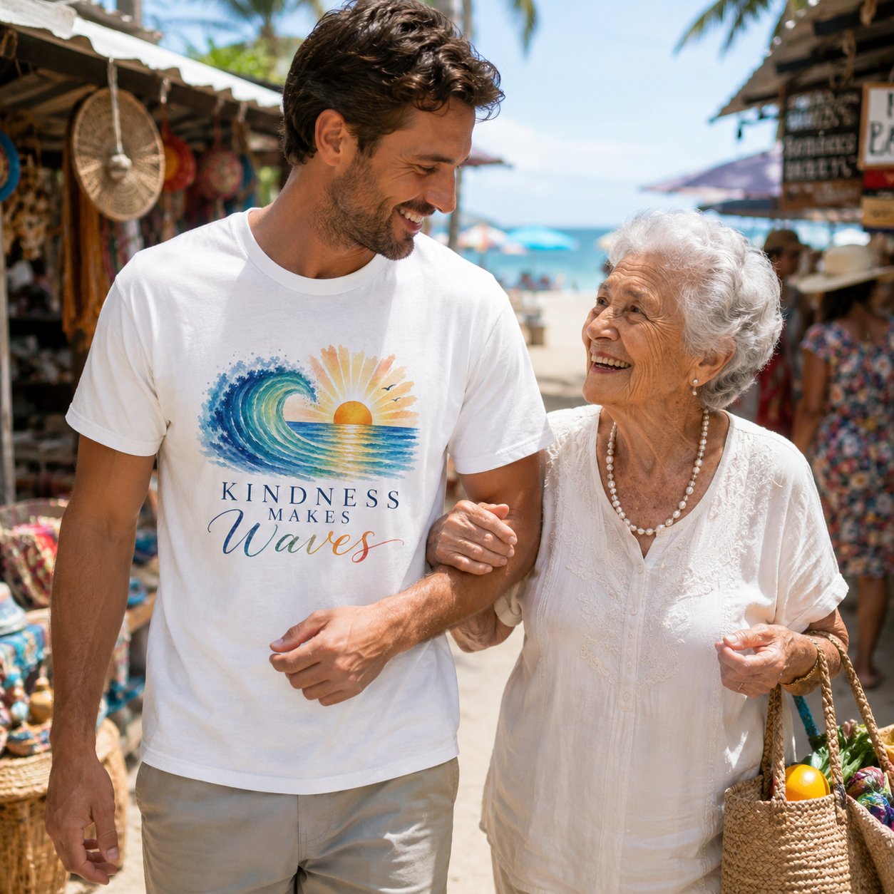 Kindness Makes Waves Comfort Tee