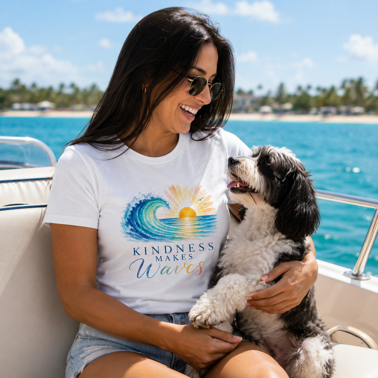 Kindness Makes Waves Women's Tee