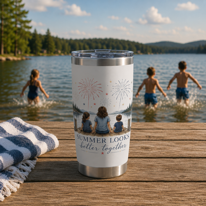 Summer Looks Better Together 20 oz Tumbler