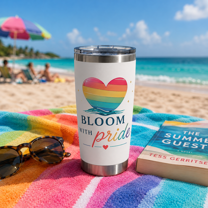 Bloom With Pride 20 oz Tumbler