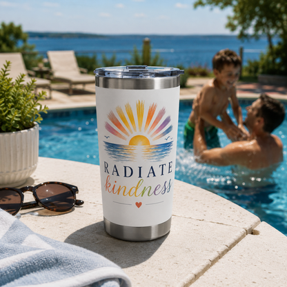 Radiate Kindness 20 oz Tumbler