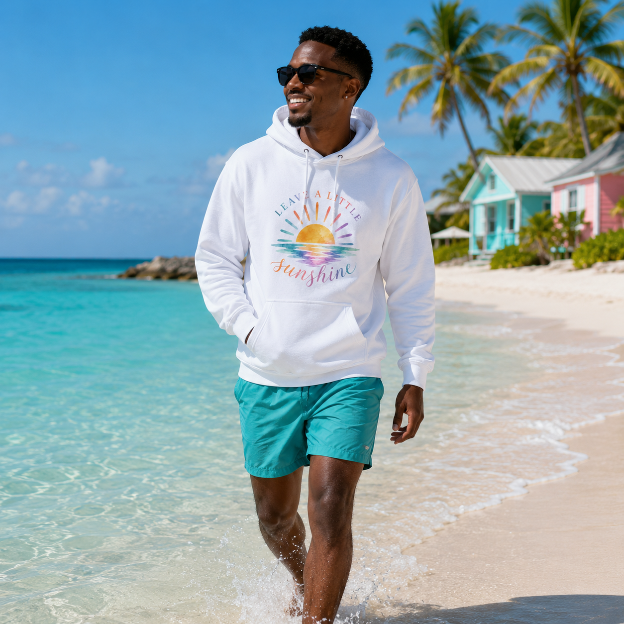 Leave A Little Sunshine Mid-Heavyweight Hoodie