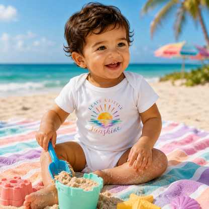 Leave A Little Sunshine Baby Onesie