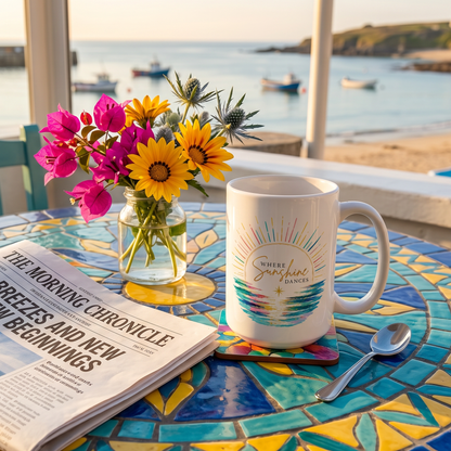 Where Sunshine Dances 15 oz Mug