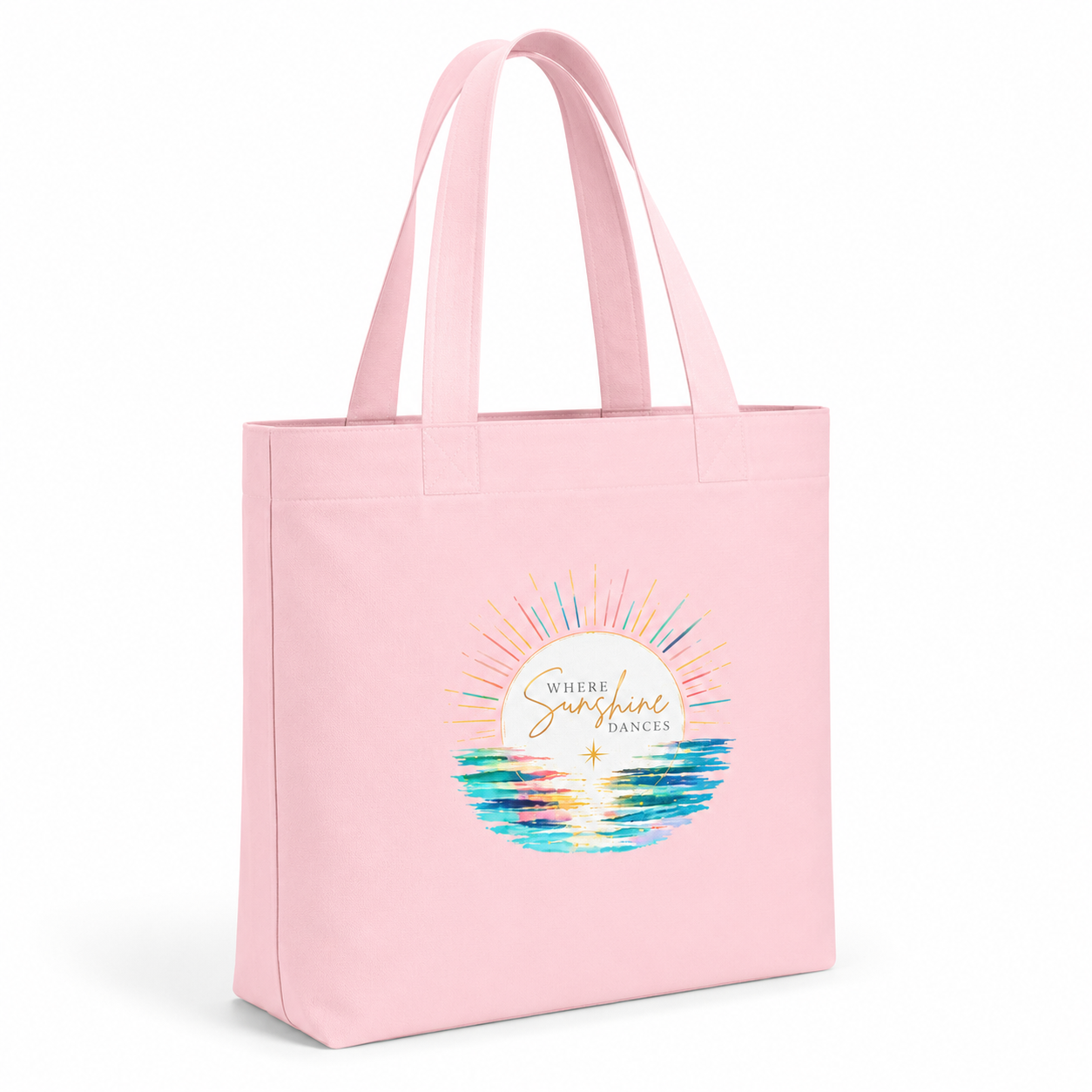 Where Sunshine Dances Canvas Tote Bag