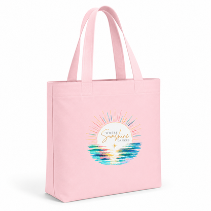 Where Sunshine Dances Canvas Tote Bag