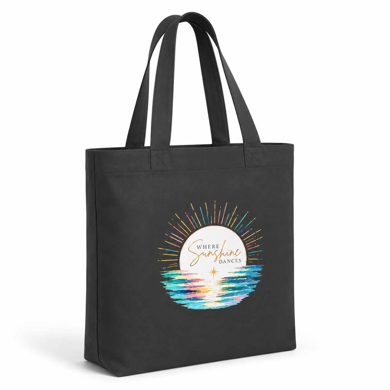 Where Sunshine Dances Canvas Tote Bag