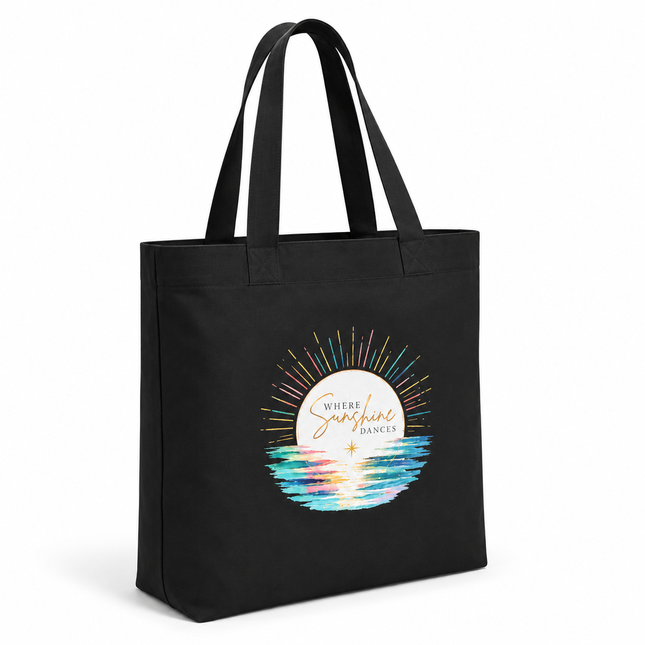 Where Sunshine Dances Canvas Tote Bag