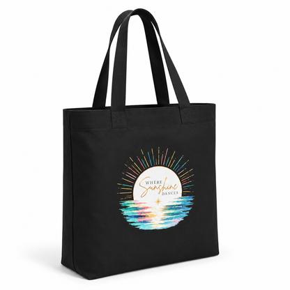 Where Sunshine Dances Canvas Tote Bag