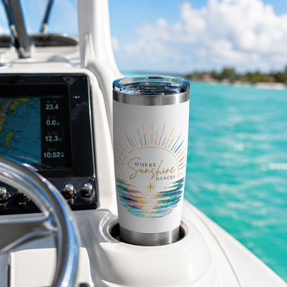 Where Sunshine Dances 20 oz Tumbler