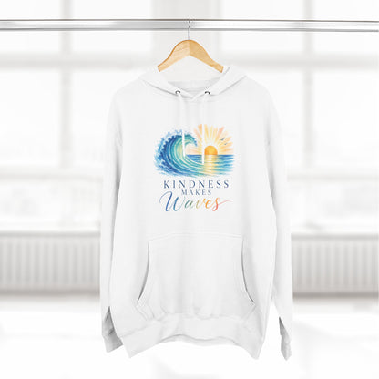Kindness Makes Waves Mid-Heavyweight Hoodie