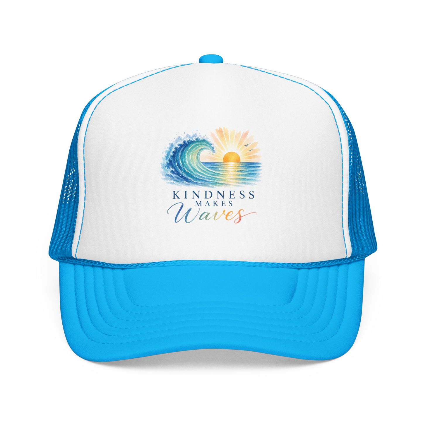 Kindness Makes Waves Trucker Hat