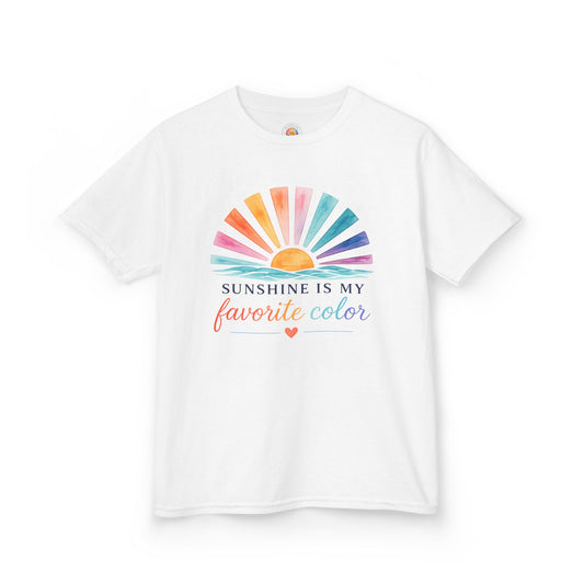 Sunshine Is My Favorite Color Kids Tee