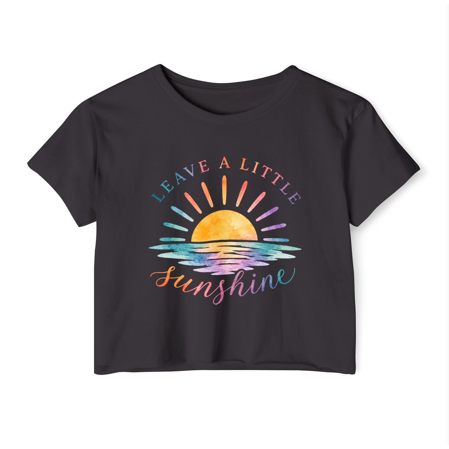 Leave A Little Sunshine Crop Top